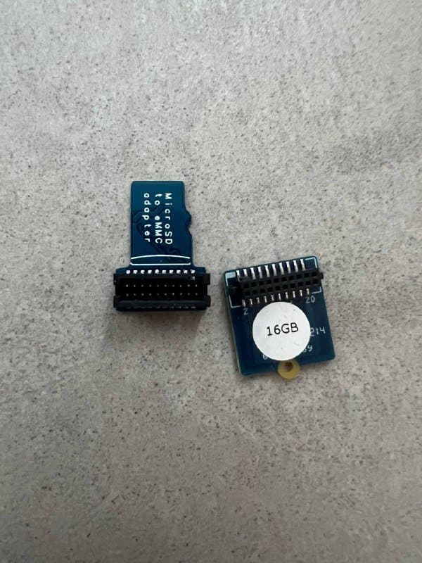 eMMC 16Gb с переводчиком на MicroSd 2