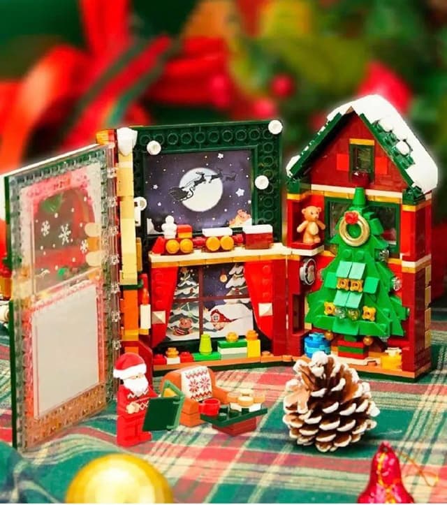 Конструктор Рождественская ночь от Jaki, 515 деталей