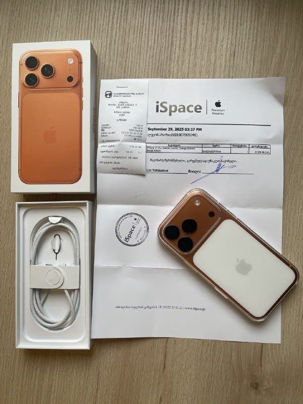 Iphone 17 Pro 256 GB Orange Новый с гарантией