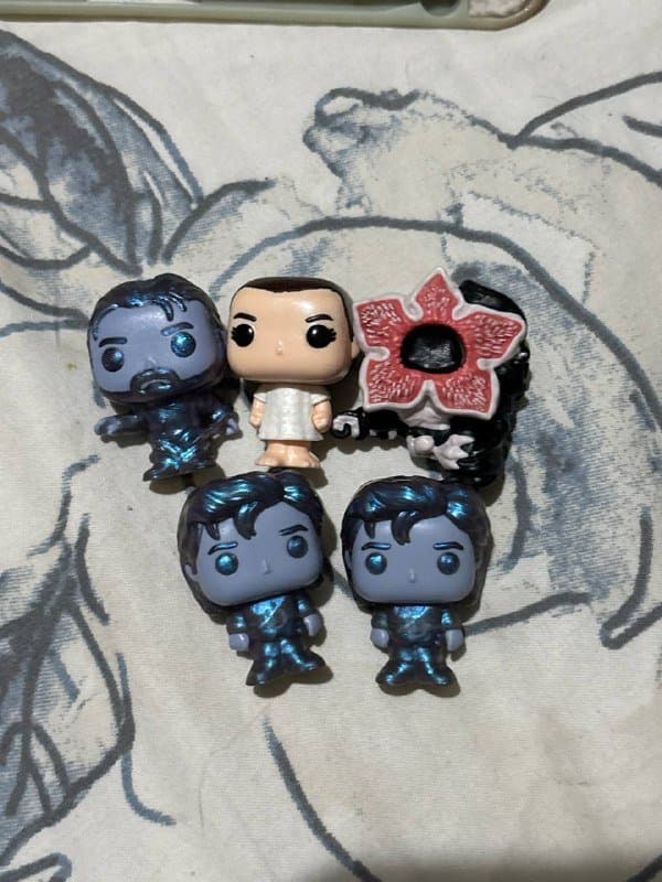 Коллекционные фигурки Майкла, Робина, Стива, красная Оди