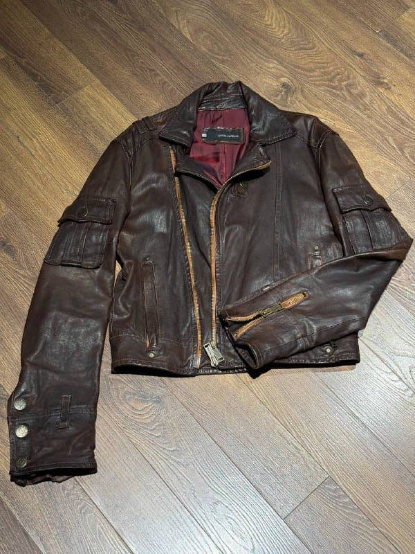 кожаная мужская куртка DSQUARED, кожаная мужская куртка ZARA