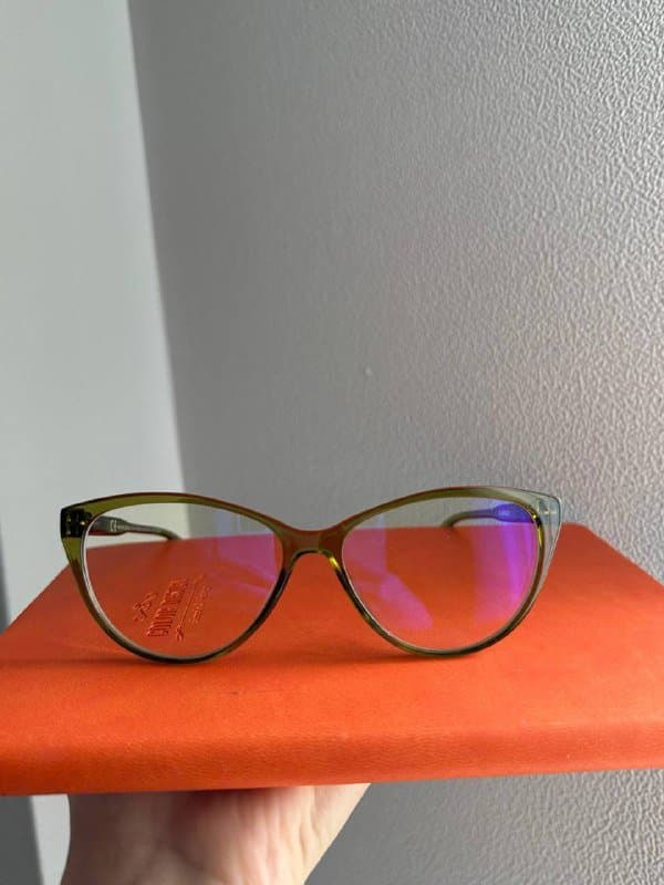 Очки BARNER в оливковой оправе