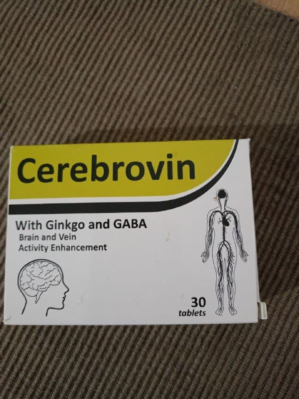 Cerebrovin таблетки срок годности до 2027 1
