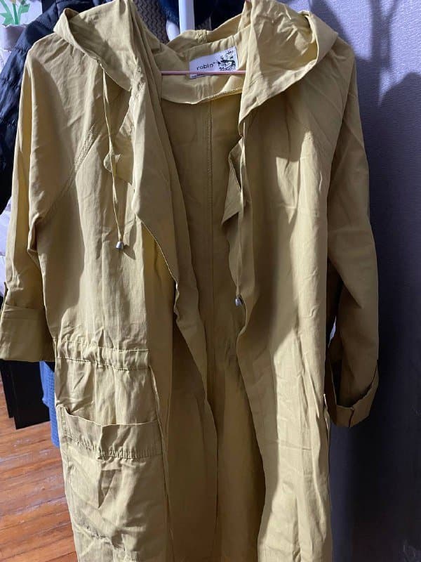 Куртка 34 размер, Плащ ярко зеленый 42-44, Жилетка xxxl