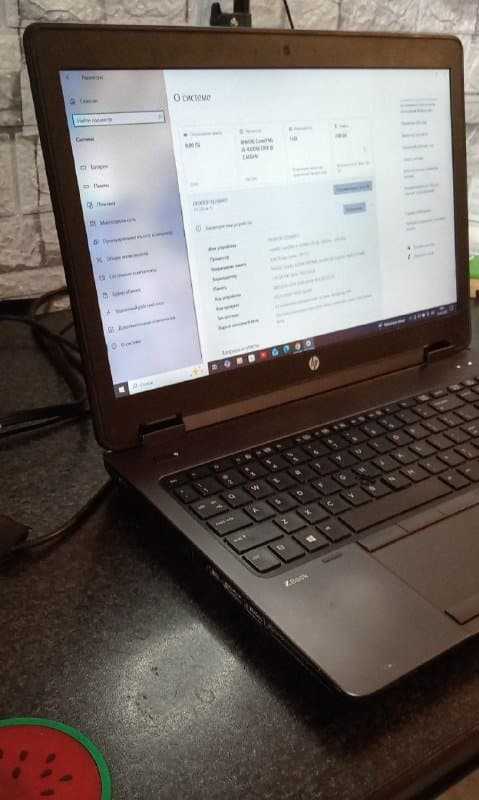 Ноутбук HP ZBook 15 Intel Core i5 8GB SSD 256GB 3