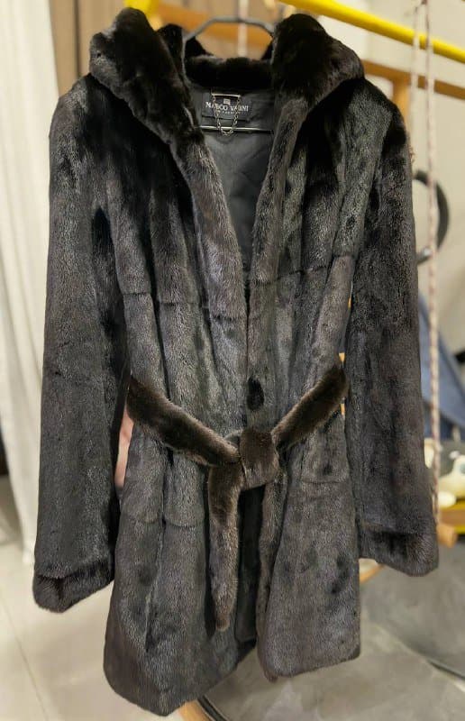 Норковая шуба размер S