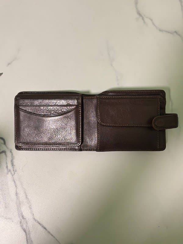 Портмоне VISCONTI из натуральной кожи 3