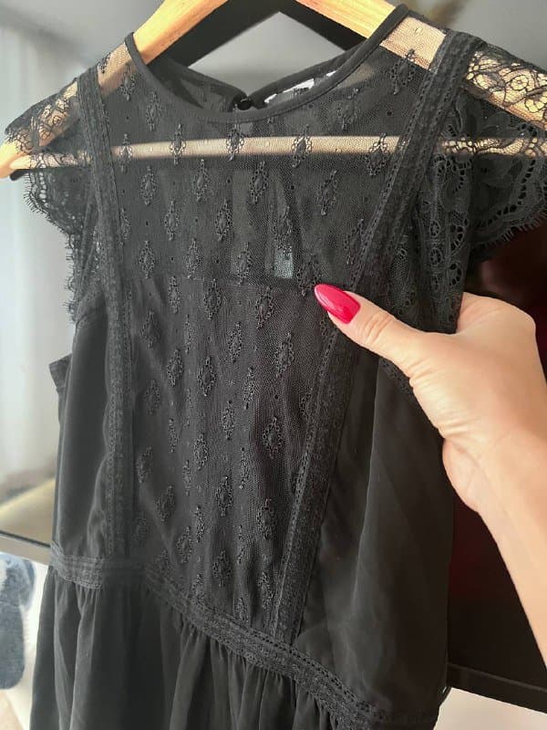 Кружевное платье размер 44 1