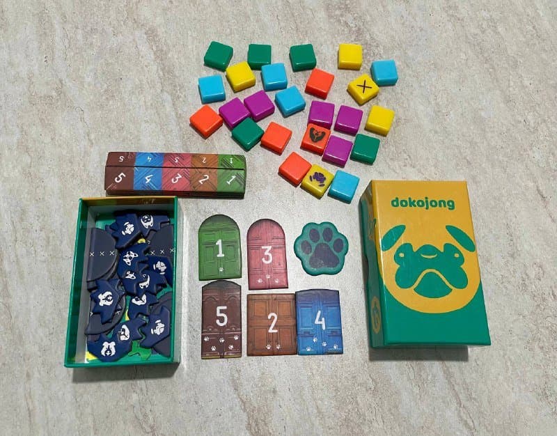 Настольные игры Гонка, Ярость Дракулы, Dokojong и др. 3