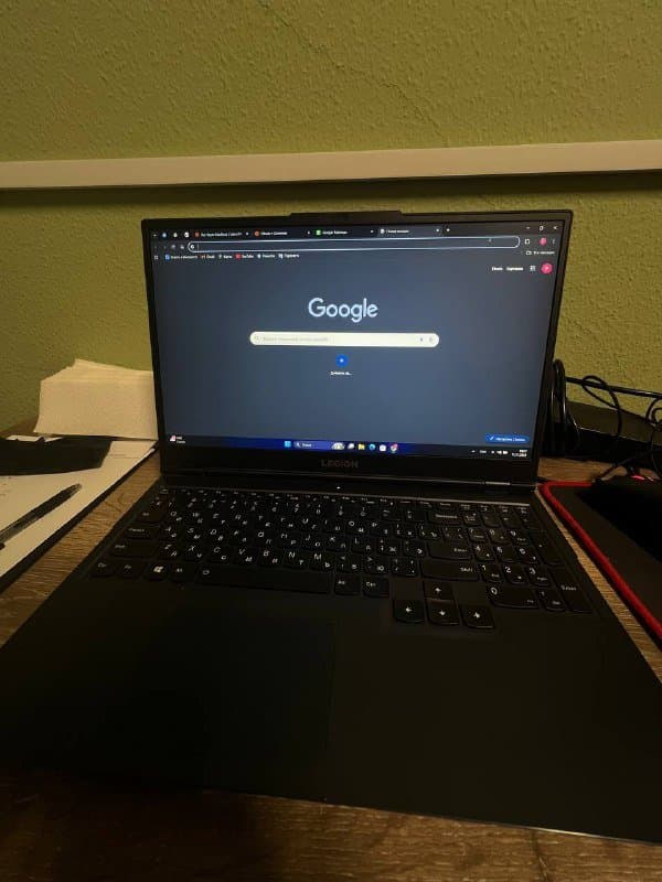 Lenovo Legion 15ACH6A ноутбук с Ryzen 5, 16GB, 1TB, RX6600M