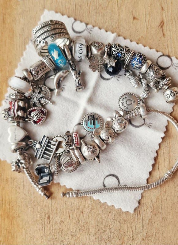 Набор Pandora браслеты, шармы, кольцо 1