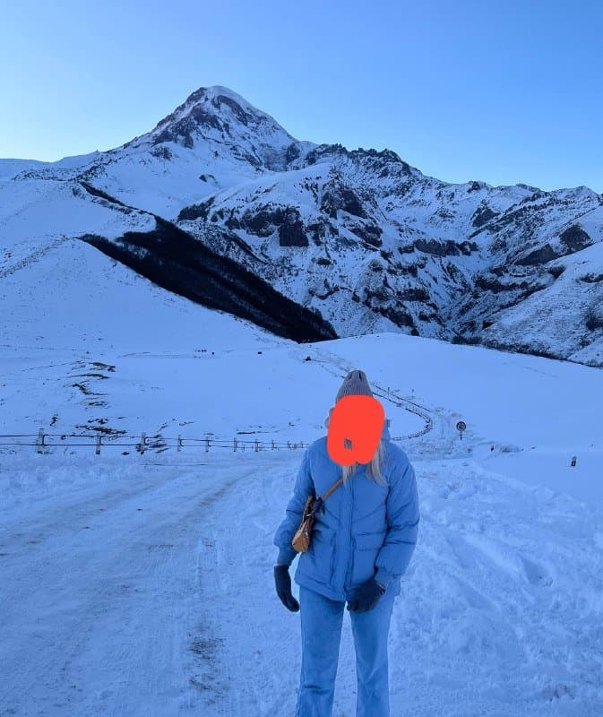 Женский пуховик размер М-L 3