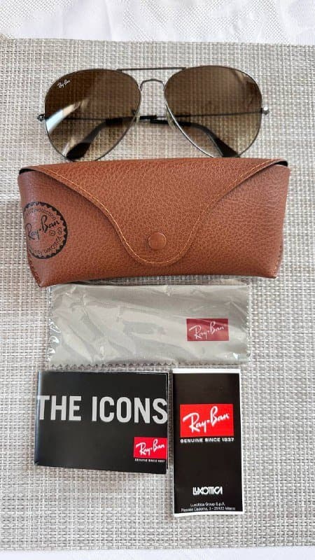 Оригинальные очки RAY-BAN AVIATOR GRADIENT