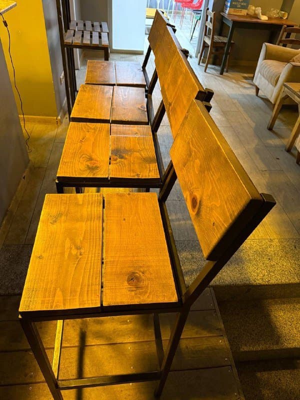 Барные стулья, телевизоры Neos и Grundig