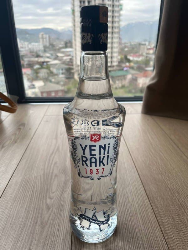 Yeni Raki 1937 анисовый напиток 1 литр