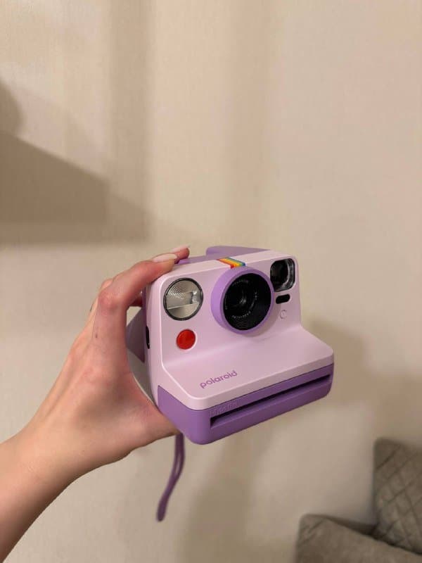 Полароид с остатком пленки