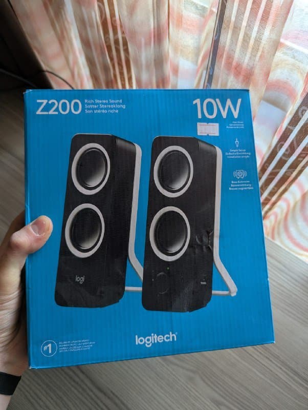 Колонки Logitech Z200 2.0 3
