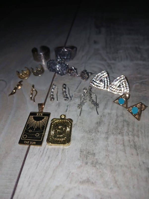 Украшения набор серьги кулоны