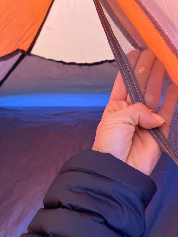 Одноместная туристическая палатка китайская копия MSR Hubba 9