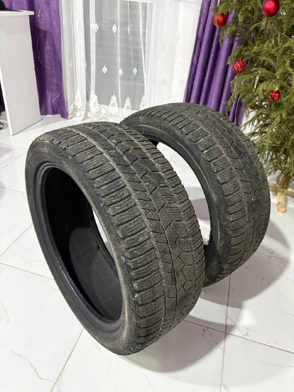 Зимние шины Continental 225/45R18 2 шт 1