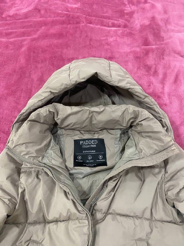 Тёплая женская куртка пуховик Stradivarius размер М 3