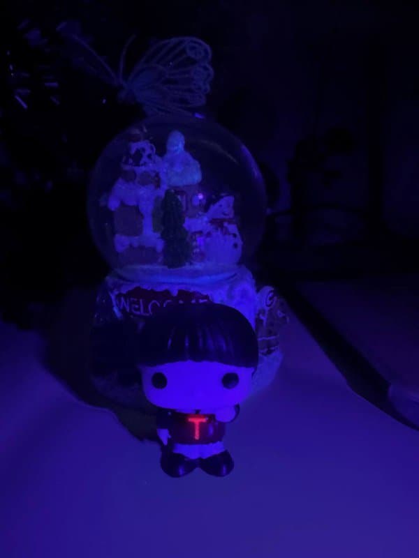 Фигурка Уилл Баерс 3D-печатная со светящейся буквой 3