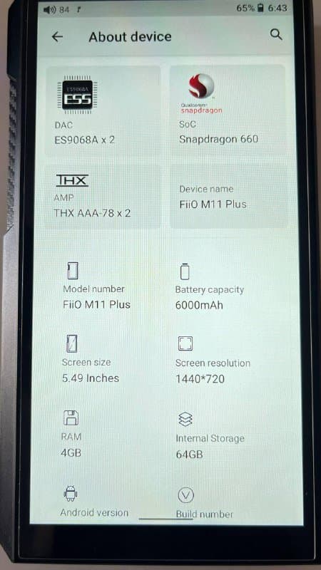 Плеер FiiO M11 Plus с чехлом