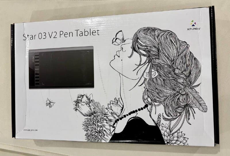 Графический планшет Star 03 V2 Pen Tablet XP-Pen 6