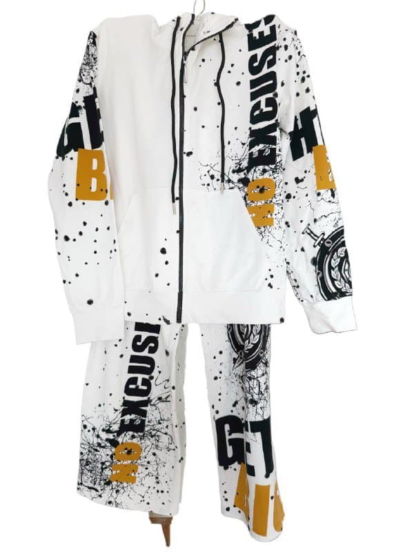 Новый костюм футер 2нитка хлопок лайкра размер М 1