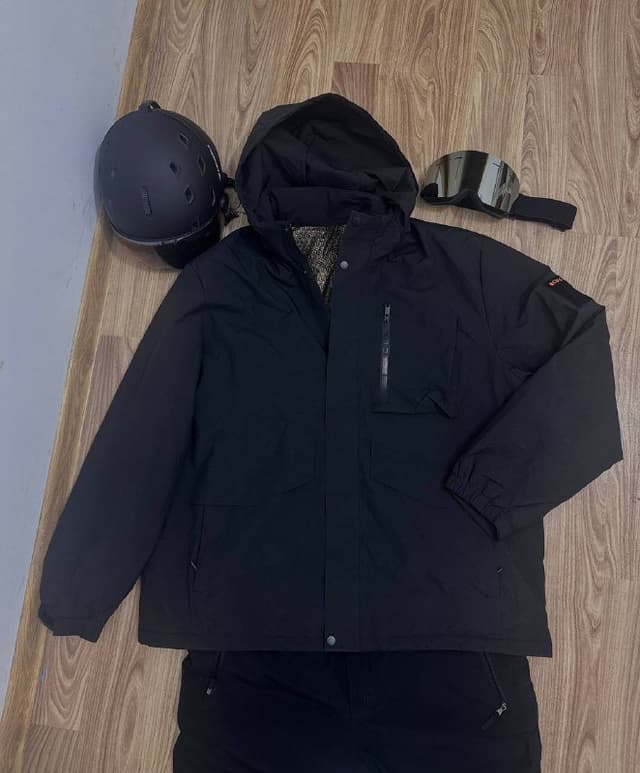 Мужской горнолыжный костюм большой размер XL XXL