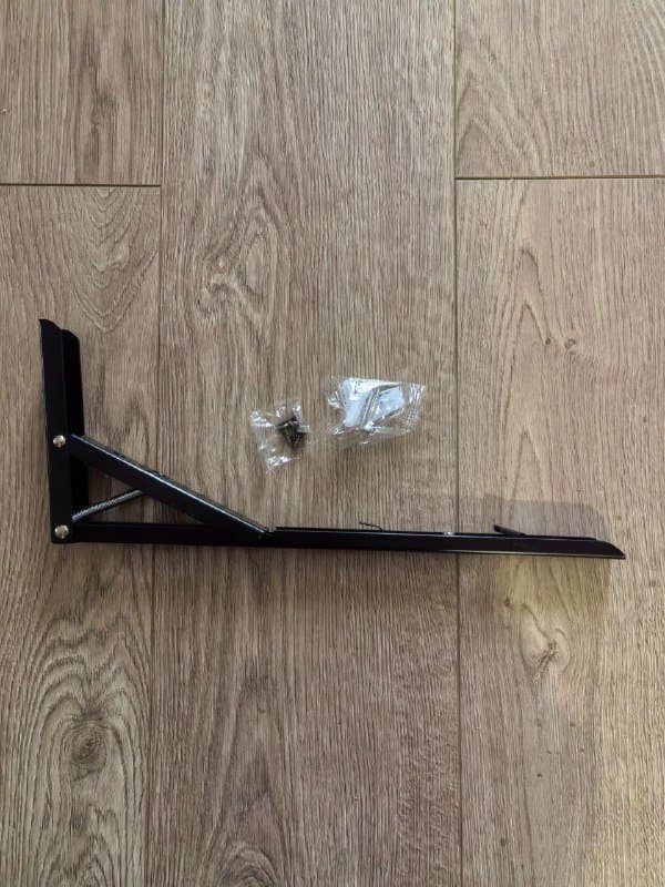 Крепление для складной полки столика 34 см