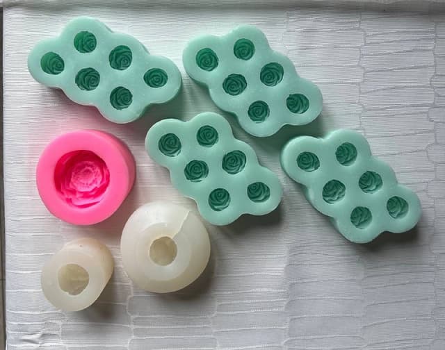 Набор силиконовых форм и красителей для кондитера