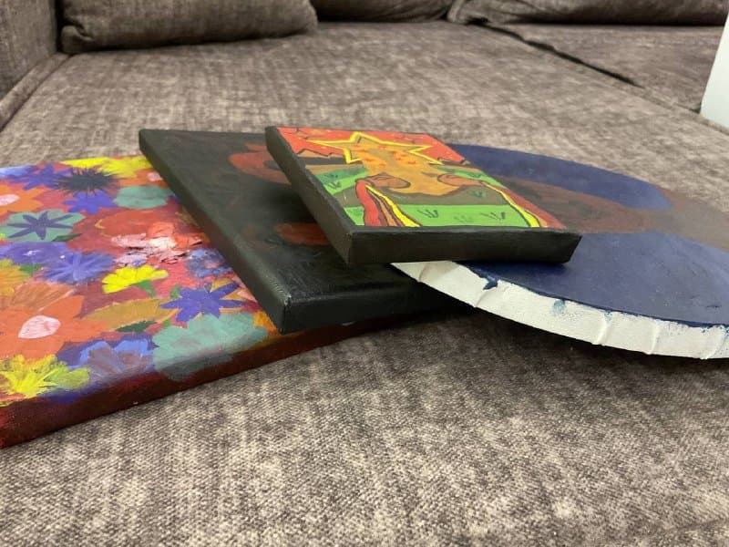 холсты для рисования, набор 2