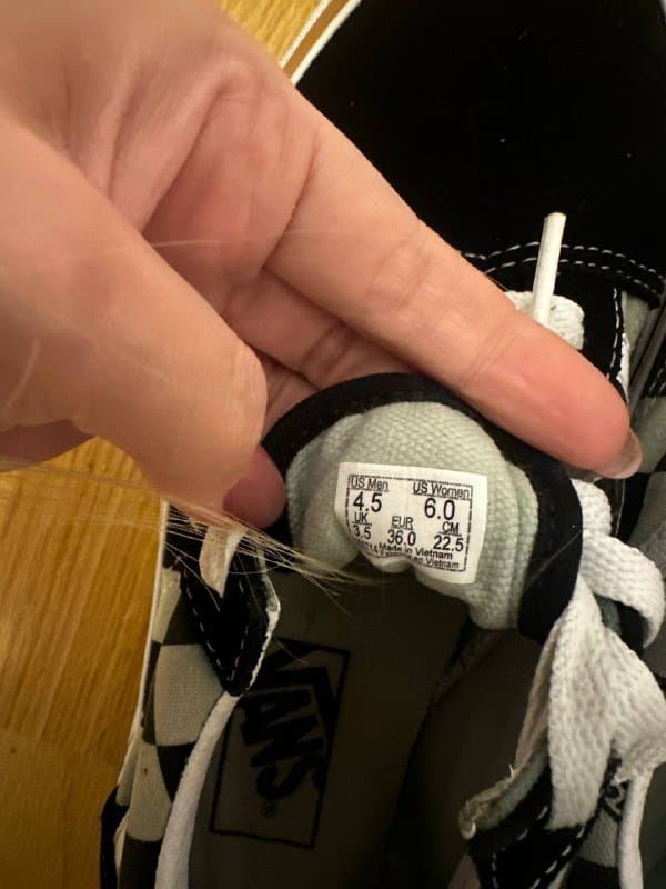 Vans оригинальные женские кеды размер 36