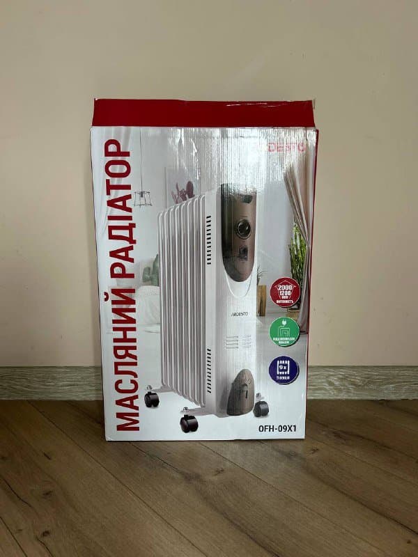 Масляный радиатор обогреватель Ardesto OFH-09X1