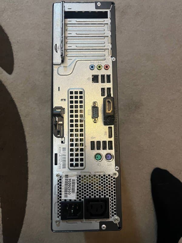 Офисный ПК на i3 2130 с SSD 4 ГБ DDR3 1