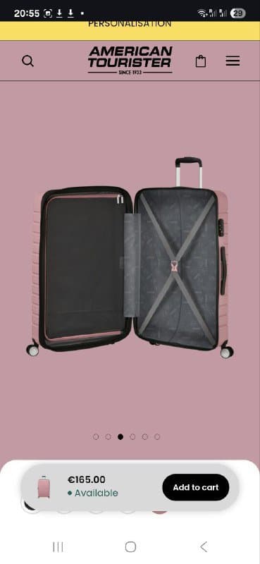 Большой чемодан American Tourister 2