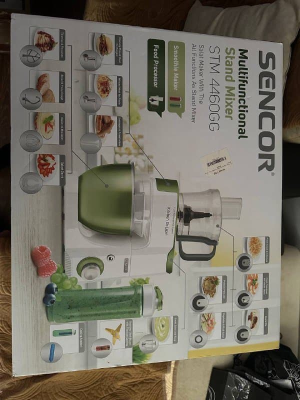 Кухонный комбайн Sencor STM 4460GG Kitchen DeLuxe