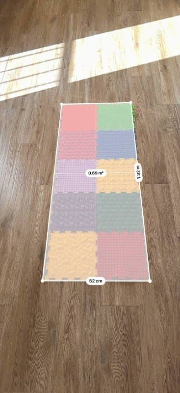 Ортоковрик с блоками для массажа стоп 3