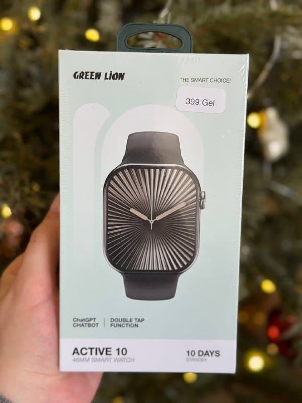 Green Lion 3-в-1 Wireless Charger, Active 10 Smartwatch, Ultra Active Smartwatch 2