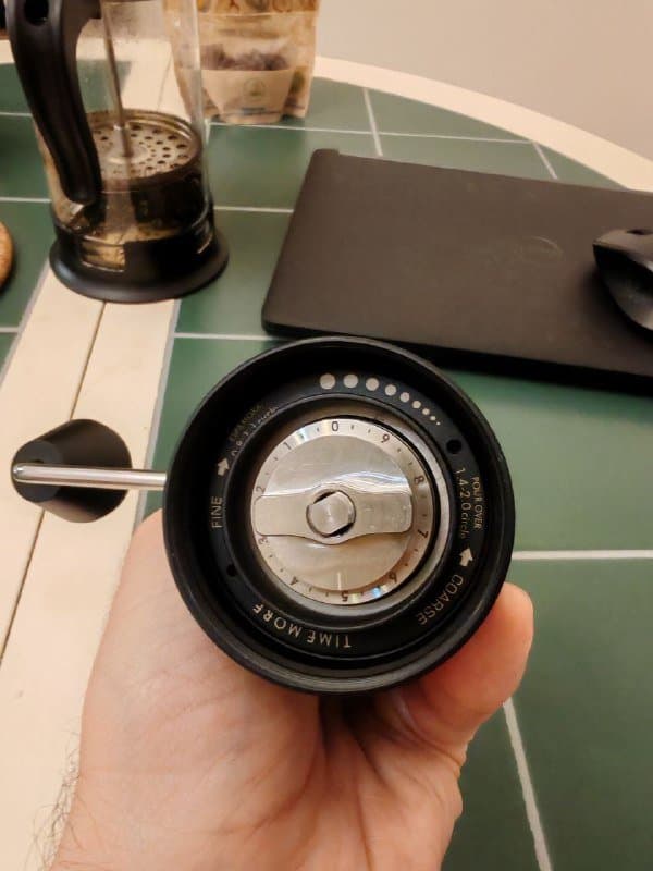 Ручная кофемолка Timemore Chestnut C3 ESP 6