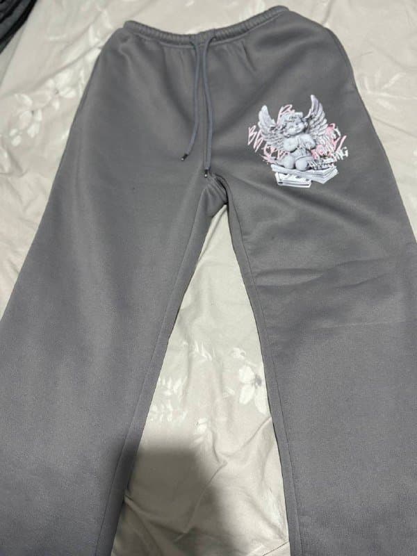 Штаны размер S, шорты черные и голубые, топы разные 5