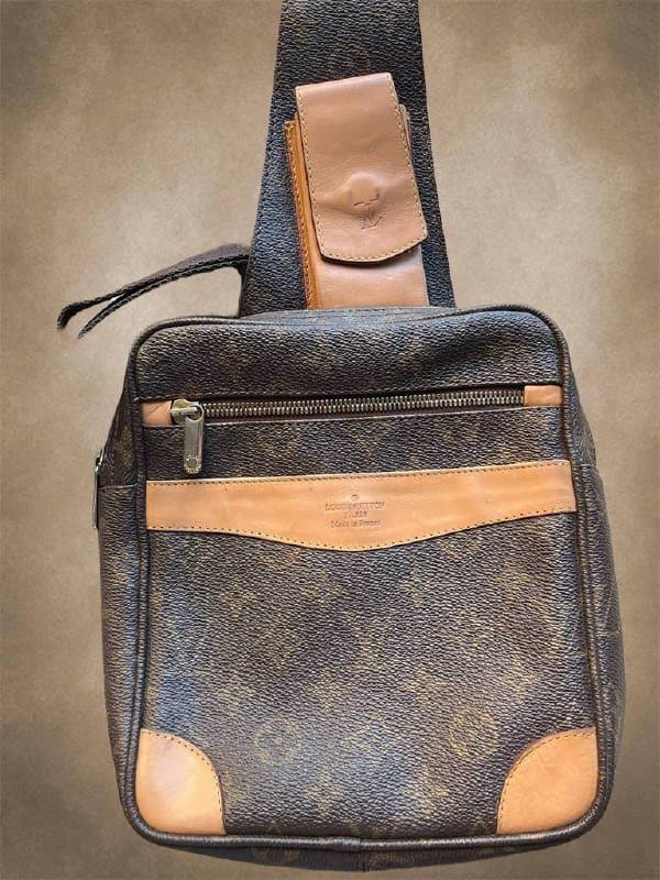Louis Vuitton Monogram Amazone Crossbody Vintage сумка 3