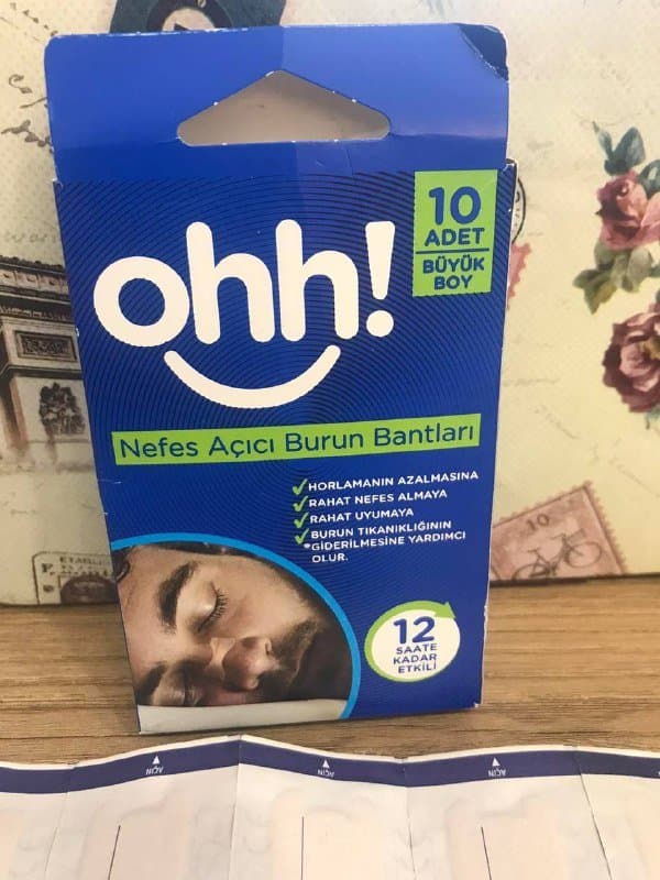 Назальные противоотечные полоски 10 шт