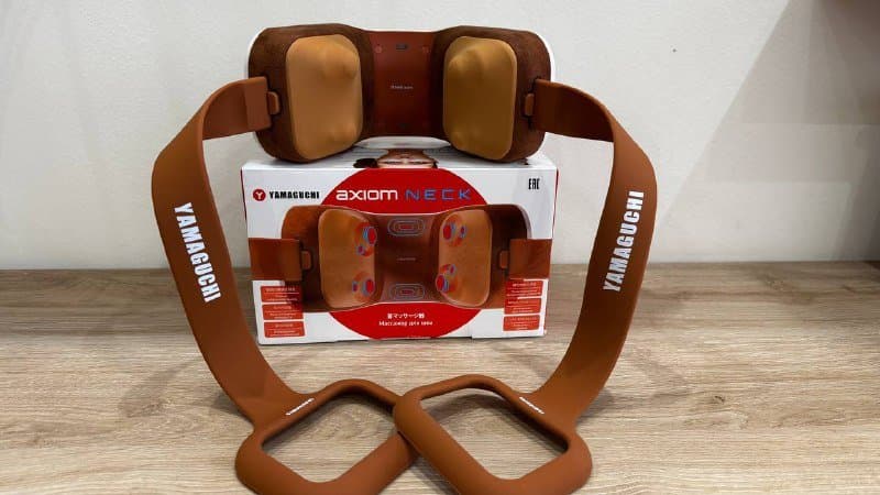 Японский профессиональный массажёр для шеи YAMAGUCHI Axiom Neck 3