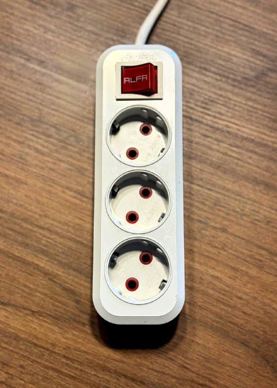 Удлинитель с кнопкой 4,5м