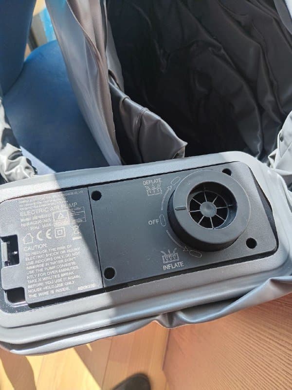 Надувной матрас с компрессором Jysk 4