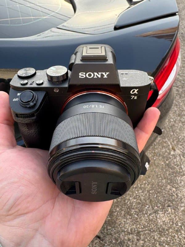 Фотоаппарат Sony a7 ii, объектив Fe 50mm 1.8 1