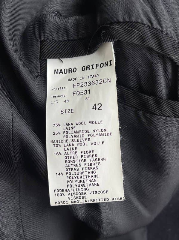 Пальто бомбер Mauro Grofoni размер 42 5