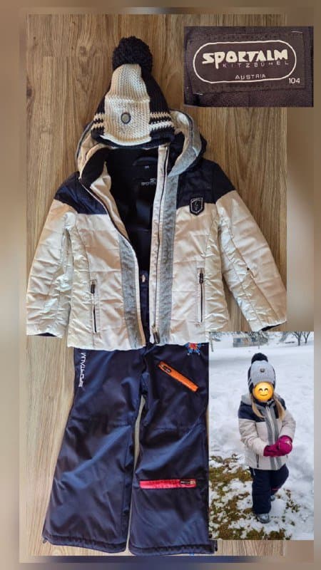 Зимний костюм 3-ка для девочки, Термо-костюм для девочки 1